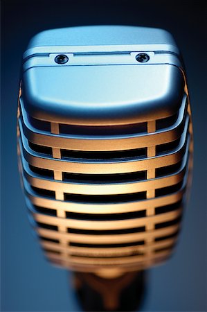 simsearch:625-00801801,k - Close-up of microphone Stock Photo - Premium Royalty-Free, Code: 625-00802002