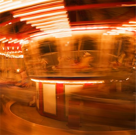 simsearch:625-00806318,k - Close-up of a carousel at night Stock Photo - Premium Royalty-Free, Code: 625-00802044