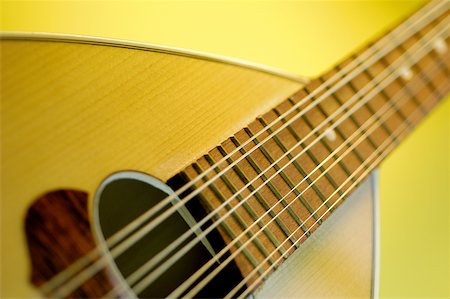 Close-up of a banjo Stock Photo - Premium Royalty-Free, Code: 625-00802760