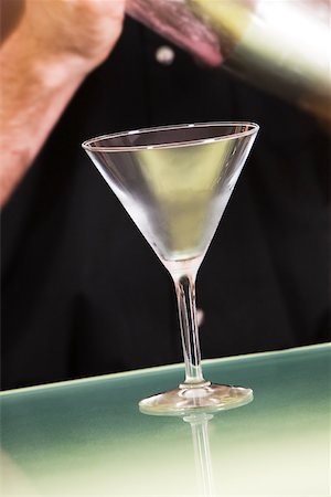 simsearch:6102-03828319,k - Close-up of an empty martini glass Stock Photo - Premium Royalty-Free, Code: 625-00837975