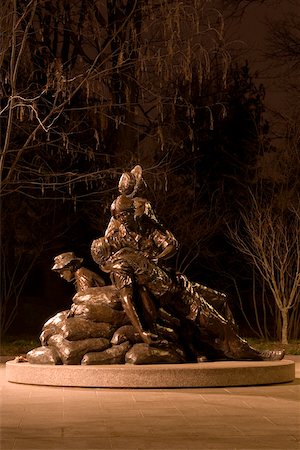 soldier sculpture - Statues of army soldiers, Washington DC, USA Stock Photo - Premium Royalty-Free, Code: 625-00839704