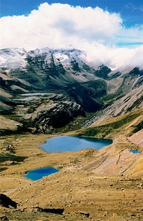 pond top view - Pond in a valley Stock Photo - Premium Royalty-Free, Code: 625-00849126