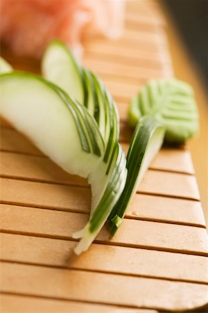 Close-up of cucumber slices Stock Photo - Premium Royalty-Free, Code: 625-00849265