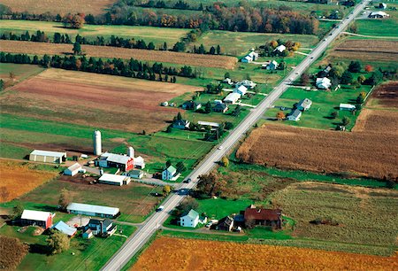 simsearch:625-00840375,k - Aerial view of country side,PA Foto de stock - Royalty Free Premium, Número: 625-00840410