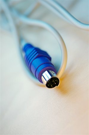 Close-up of a coaxial cable Stock Photo - Premium Royalty-Free, Code: 625-00897942