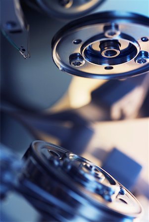 simsearch:625-02926608,k - Close-up of a computer hard drive Stock Photo - Premium Royalty-Free, Code: 625-00897993