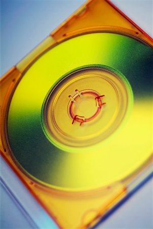 Close-up of a CD in a CD case Stock Photo - Premium Royalty-Free, Code: 625-00898337