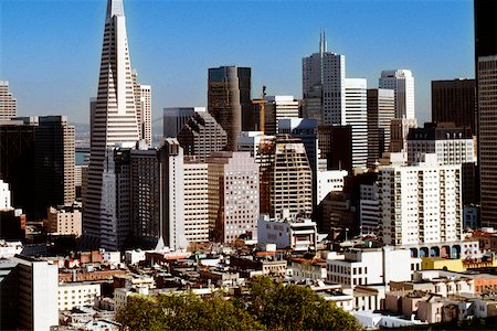 simsearch:625-00903858,k - Bâtiments dans une ville, San Francisco, Californie, USA Photographie de stock - Premium Libres de Droits, Code: 625-00898607