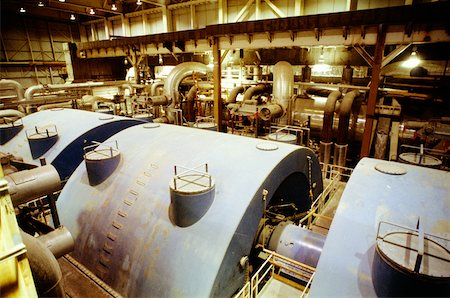 Groupes électrogènes de puissance à une centrale atomique, Mississippi, Etats-Unis Photographie de stock - Premium Libres de Droits, Code: 625-00899041