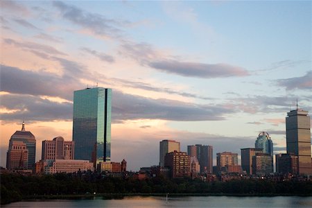 Buildings at the waterfront, Boston, Massachusetts, USA Stock Photo - Premium Royalty-Free, Code: 625-00903259