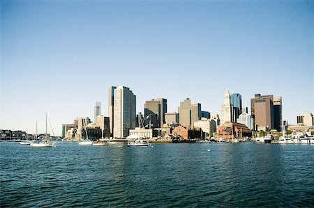 simsearch:625-00903264,k - Buildings at the waterfront, Boston, Massachusetts, USA Stock Photo - Premium Royalty-Free, Code: 625-00903260