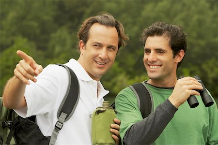 simsearch:625-00901193,k - Close-up of a mid adult man and a mature man smiling Foto de stock - Sin royalties Premium, Código: 625-01039426