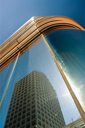 simsearch:625-01262979,k - Reflection of a building on glass Miami, Florida, USA Foto de stock - Sin royalties Premium, Código: 625-01040005