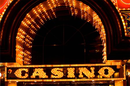 simsearch:625-01040230,k - Close-up of a neon signboard, Las Vegas, Nevada, USA Foto de stock - Sin royalties Premium, Código: 625-01040156