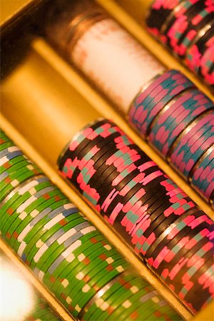 simsearch:625-00903573,k - Close-up of gambling chips, Las Vegas, Nevada, USA Foto de stock - Sin royalties Premium, Código: 625-01040188