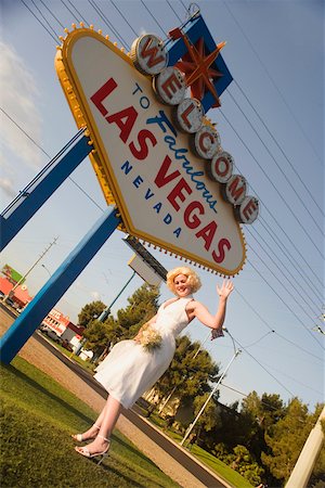 Portrait of a mid adult woman dressed in a costume, Las Vegas, Nevada, USA Stock Photo - Premium Royalty-Free, Code: 625-01040265