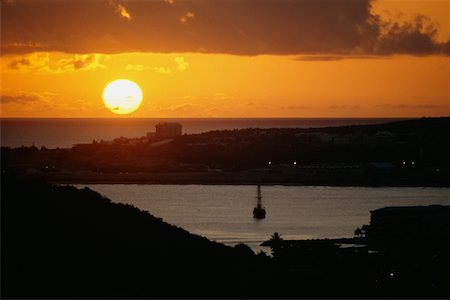 simsearch:625-01041042,k - Seelandschaft bei Sonnenuntergang, Saba Karibik, US Virgin Islands Stockbilder - Premium RF Lizenzfrei, Bildnummer: 625-01041076