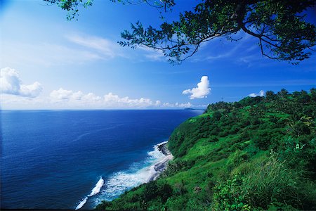 Hill along the sea, Bali, Indonesia Stock Photo - Premium Royalty-Free, Code: 625-01094147