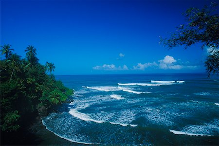 simsearch:625-01098275,k - Panoramic view of the sea, Caribbean Foto de stock - Royalty Free Premium, Número: 625-01094261