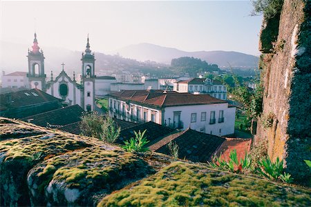 simsearch:625-01752541,k - Church in a city, Vila Nova de Cerveira, Minho, Portugal Fotografie stock - Premium Royalty-Free, Codice: 625-01095230