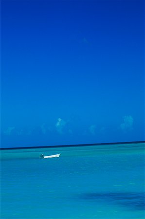 simsearch:625-01094251,k - Boat in the sea, Caribbean Fotografie stock - Premium Royalty-Free, Codice: 625-01098282
