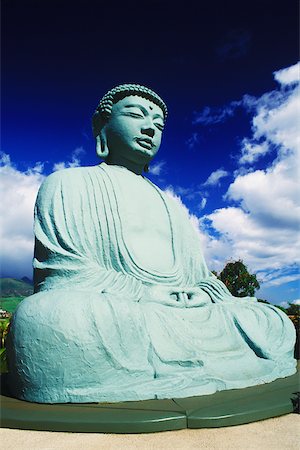 simsearch:625-01094657,k - Low Angle View of eine Statue von Buddha, Hawaii, USA Stockbilder - Premium RF Lizenzfrei, Bildnummer: 625-01098340