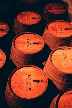 port wine - Close-up of port barrels, Oporto, Portugal Stock Photo - Premium Royalty-Free, Code: 625-01098637