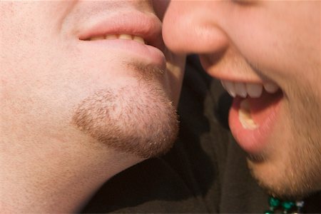 Close-up of two gay men Stock Photo - Premium Royalty-Free, Code: 625-01093323