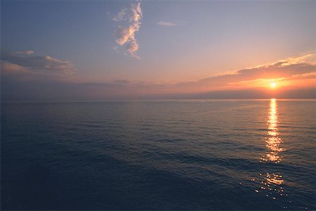 Lever du soleil sur la mer, Galilée, Israël Photographie de stock - Premium Libres de Droits, Code: 625-01249703