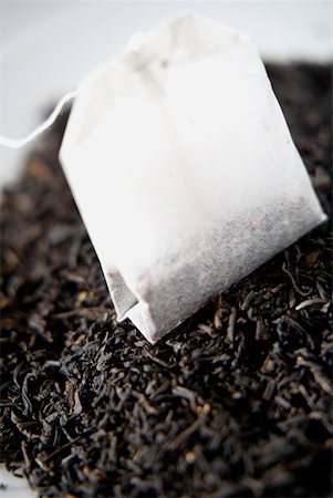 simsearch:400-06554630,k - Close-up of a teabag Stock Photo - Premium Royalty-Free, Code: 625-01250731