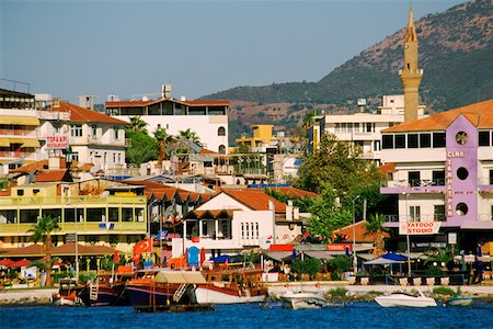 simsearch:625-01250928,k - Buildings at the waterfront, Alanya, Turkey Foto de stock - Sin royalties Premium, Código: 625-01250983