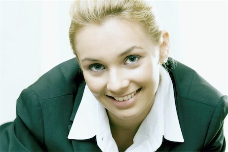 simsearch:625-01093712,k - Portrait of a businesswoman smiling Stock Photo - Premium Royalty-Free, Code: 625-01251881