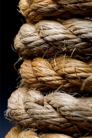 Close-up of tangled rope Stock Photo - Premium Royalty-Free, Code: 625-01251949