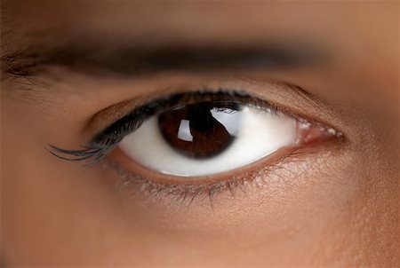eye african - Close-up of a young woman's eye Stock Photo - Premium Royalty-Free, Code: 625-01265032