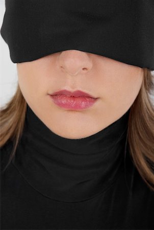 Hispanic female blindfolded Stock Photos - Page 1 : Masterfile