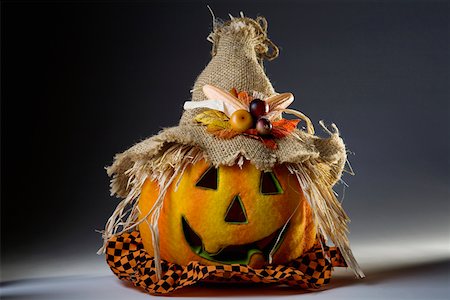 simsearch:625-01252133,k - Close-up of a Halloween pumpkin Stock Photo - Premium Royalty-Free, Code: 625-01261408