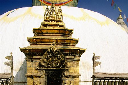 simsearch:862-03365423,k - Close-up of a temple, Monkey Temple, Katmandu, Nepal Foto de stock - Sin royalties Premium, Código: 625-01262942