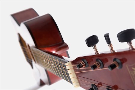 Close-up of a guitar Stock Photo - Premium Royalty-Free, Code: 625-01263192