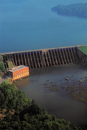 simsearch:625-01745945,k - Ferry barrage hydroélectrique de Bartlett, Georgia, USA Photographie de stock - Premium Libres de Droits, Code: 625-01745916