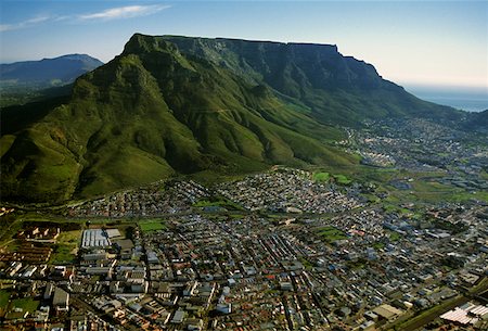 Capetown, South Africa, Aerial view Foto de stock - Royalty Free Premium, Número: 625-01746093