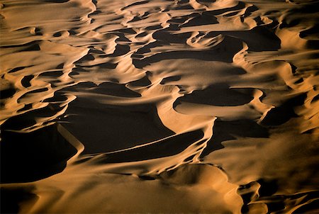 Dunes in the Namib Desert, Namibia, Aerial view Stock Photo - Premium Royalty-Free, Code: 625-01746105