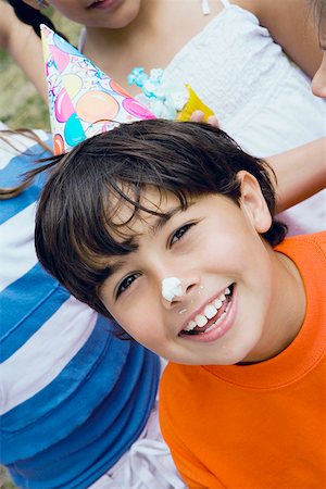 simsearch:625-01748263,k - Portrait of a boy smiling Stock Photo - Premium Royalty-Free, Code: 625-01748271
