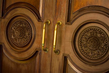 Close-up of a door, Orlando, Florida, USA Stock Photo - Premium Royalty-Free, Code: 625-01749666
