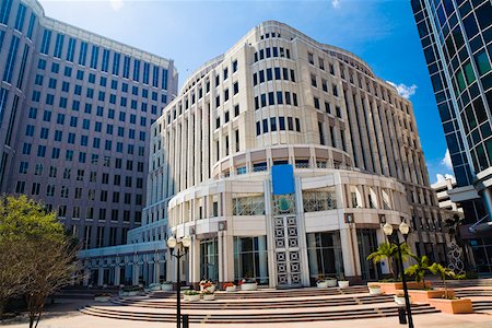 Buildings in a city, Orlando, Florida, USA Stock Photo - Premium Royalty-Free, Code: 625-01749668