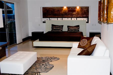 simsearch:625-02926406,k - Interiors of a living room Foto de stock - Sin royalties Premium, Código: 625-01743798