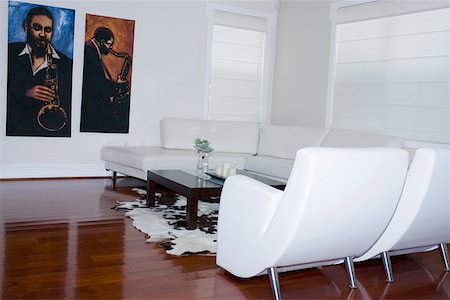 simsearch:625-01743860,k - Interiors of a living room Foto de stock - Sin royalties Premium, Código: 625-01743826
