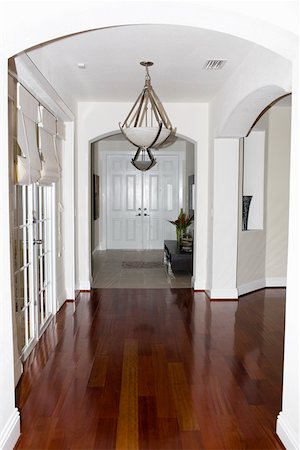 Corridor of a house Stock Photo - Premium Royalty-Free, Code: 625-01743820