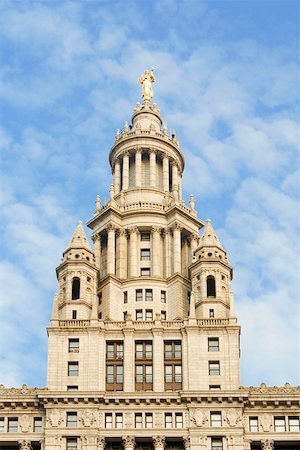 simsearch:625-01750175,k - Vue faible angle d'un bâtiment, hôtel de ville, New York City, New York State, États-Unis Photographie de stock - Premium Libres de Droits, Code: 625-01750207