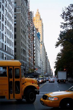 Traffic on a road, New York City, New York State, USA Stock Photo - Premium Royalty-Free, Code: 625-01750250