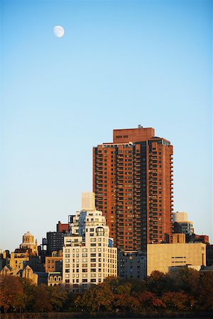 simsearch:625-01750312,k - Gratte-ciels dans un New York city, New York City, état, USA Photographie de stock - Premium Libres de Droits, Code: 625-01750284